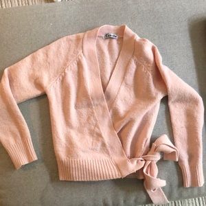 Girls Ballerina wrap sweater